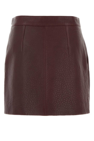 Grape leather mini skirt CHLOE (CH25WCJ40217)