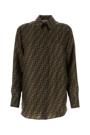 Printed twill shirt FENDI (FS8107A8G3)