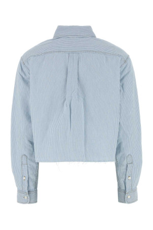 Embroidered chambray shirt MIU MIU (GWC131SOOO17NO)