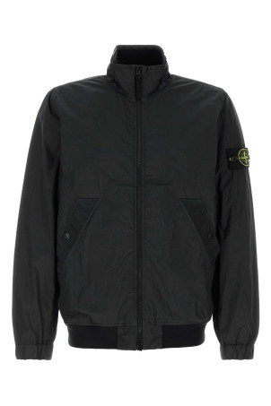 Black nylon jacket Black STONE ISLAND (L1S154100111S0A23)