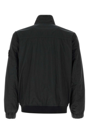 Black nylon jacket Black STONE ISLAND (L1S154100111S0A23)
