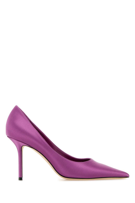 Purple satin Love pumps JIMMY CHOO (LOVE85SAT)