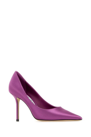 Purple satin Love pumps JIMMY CHOO (LOVE85SAT)
