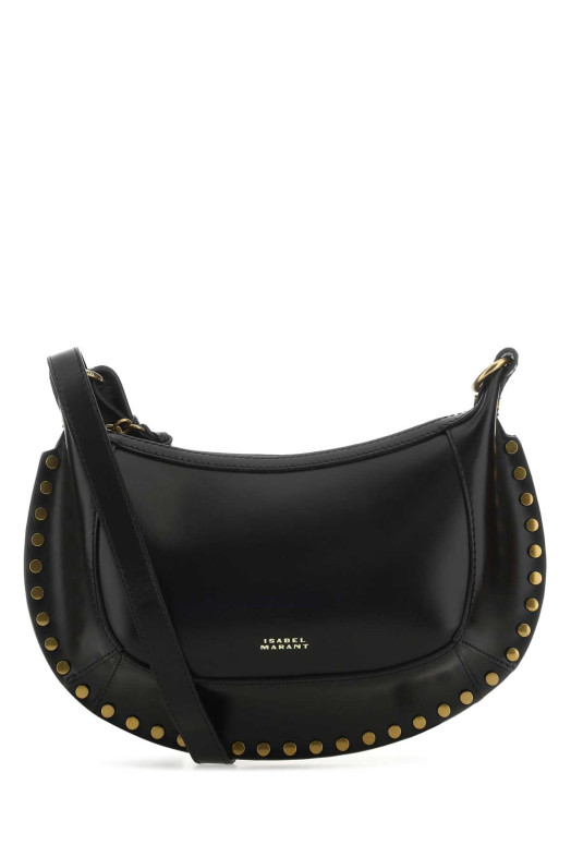 Black leather Oskan shoulder bag ISABEL MARANT (PP0003FAA1C01M)