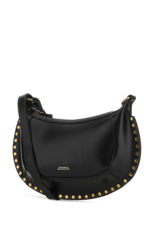 Black leather Oskan shoulder bag ISABEL MARANT (PP0003FAA1C01M)