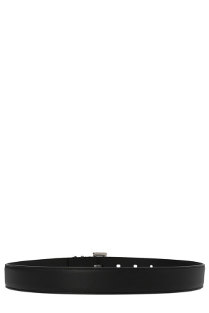 Ремінь «Монограм» Чорний SAINT LAURENT 634437BOO0E1000