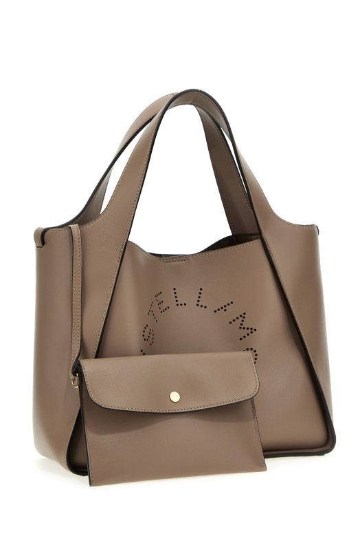 Shopping 'Logo Stella' Beige