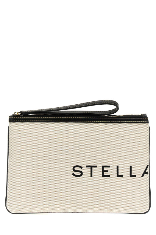 Сумка-клатч с логотипом Бежевый STELLA MCCARTNEY 7P0078WP02219043