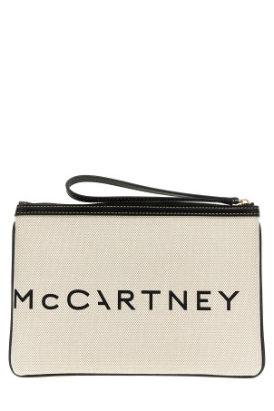 Сумка-клатч с логотипом Бежевый STELLA MCCARTNEY 7P0078WP02219043