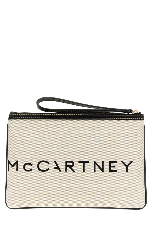 Сумка-клатч с логотипом Бежевый STELLA MCCARTNEY 7P0078WP02219043