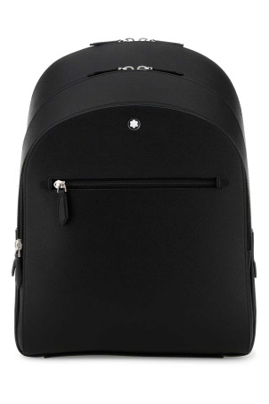 Black leather backpack MONTBLANC (130275)
