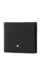 Black leather wallet MONTBLANC (130315)