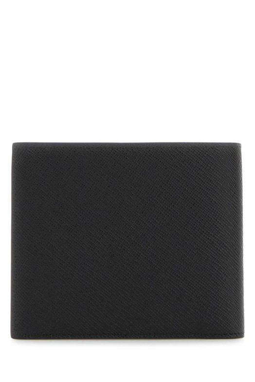 Black leather wallet MONTBLANC (130315)