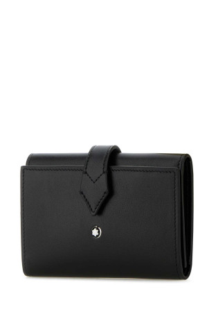Black leather wallet MONTBLANC (199322)