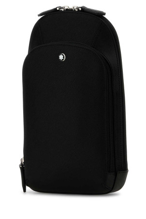 Black leather Sartorial crossbody bag MONTBLANC (199368)
