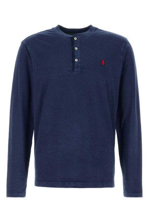 Navy blue cotton t-shirt Blue POLO RALPH LAUREN (710790058)