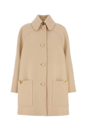 Cream wool coat VALENTINO GARAVANI (7B0CA3Z79UK)