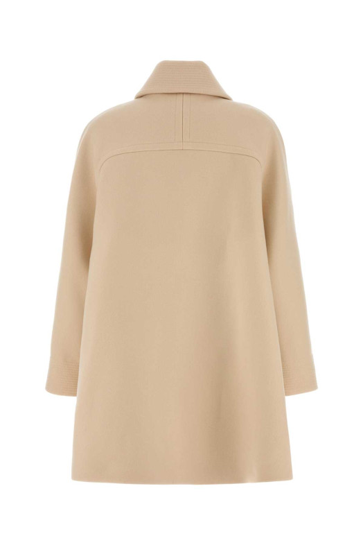 Cream wool coat VALENTINO GARAVANI (7B0CA3Z79UK)