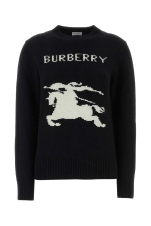 Black wool blend sweater Black BURBERRY (8103048)