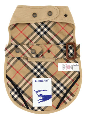 Beige fabric dog harness Beige BURBERRY (8120539)