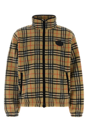 Printed teddy jacket BURBERRY (8122501)