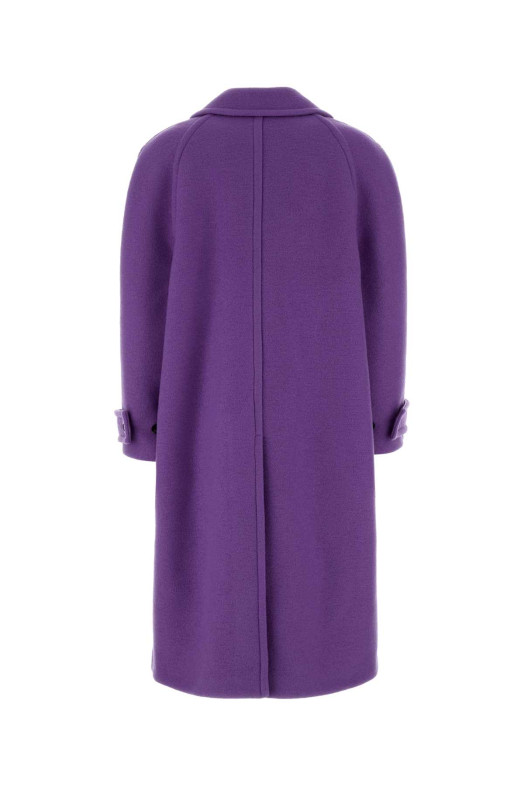 Purple wool blend coat GUCCI (840075Z8B4W)