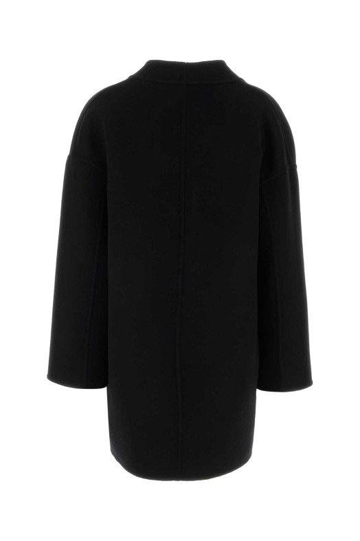 Black wool blend reversible coat GUCCI (846744ZAQW0)