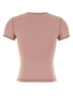 Pink stretch cotton t-shirt DIESEL (A209800QHHA)