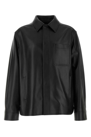 Black wool shirt Black LOEWE (H526Y31L47)