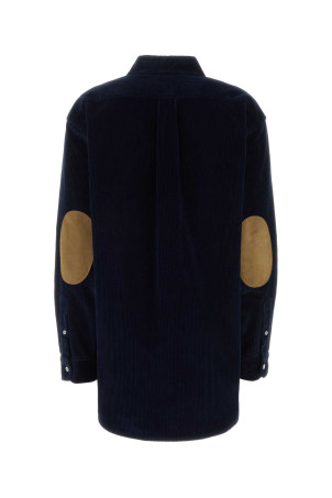 Dark blue corduroy shirt Blue MIU MIU (MK1626SOOO18SZ)