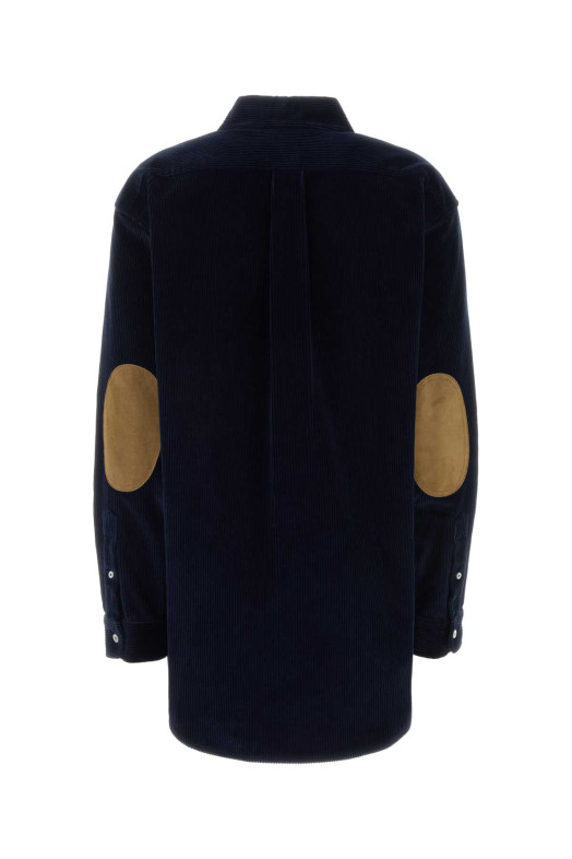 Dark blue corduroy shirt Blue MIU MIU (MK1626SOOO18SZ)