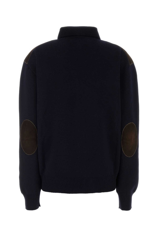 Темный шерстяной кардиган MIU MIU (MMJ149SOOO18HN)