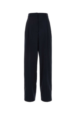 Dark blue stretch wool wide-leg pant Blue MIU MIU (MP1914SOOO17L4)
