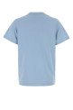 Light-blue cotton t-shirt GANNI (T4278)