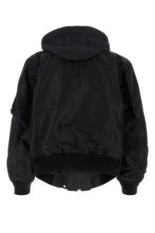 Black nylon bomber jacket SACAI (2503784M)