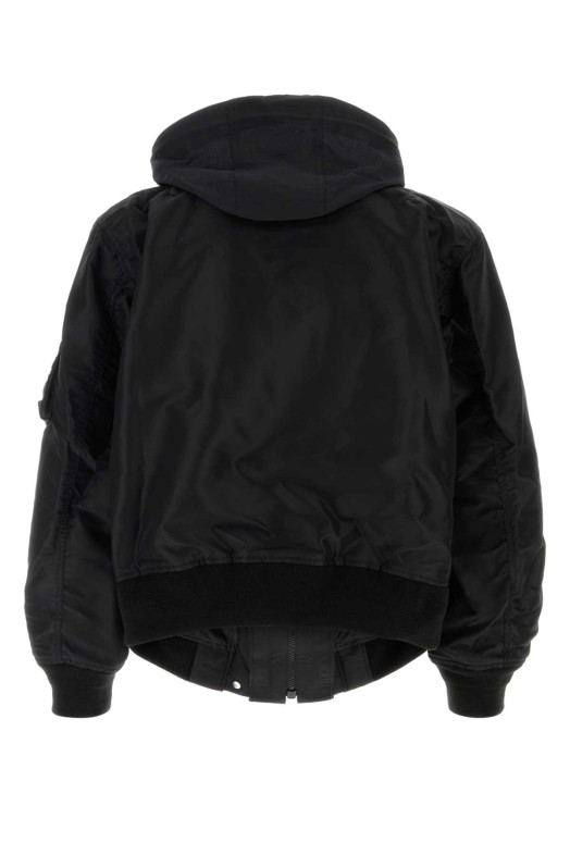 Black nylon bomber jacket SACAI (2503784M)