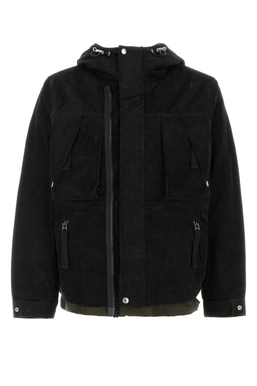 Black corduroy jacket SACAI (2503815M)