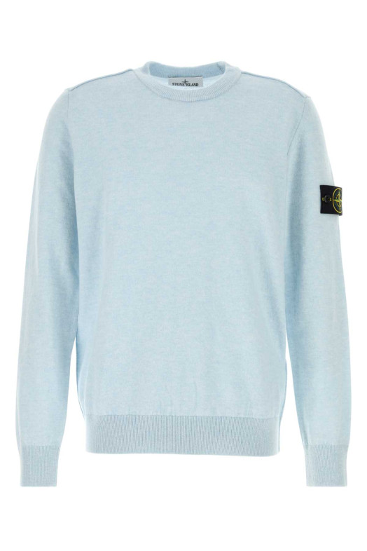 Light-blue wool sweater Gray STONE ISLAND (L1S155100010S00B4)