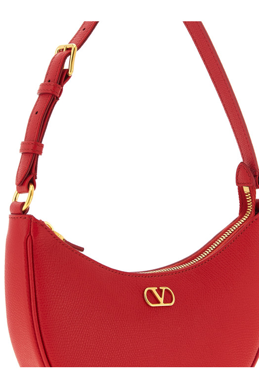 Valentino Garavani Vlogo мини-сумка через плечо Красная W2P0AK3SNPJU5