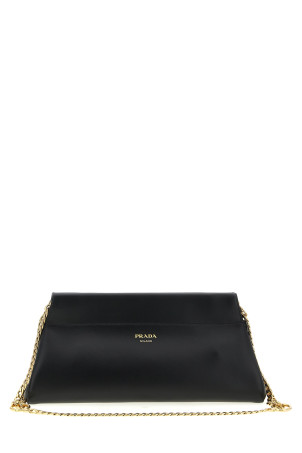 Середня сумка через плече «Enchaîné» Чорна 1BC262VCOO2HIAF0002