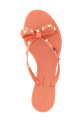 Valentino Garavani 'Rockstud' thong sandals Pink