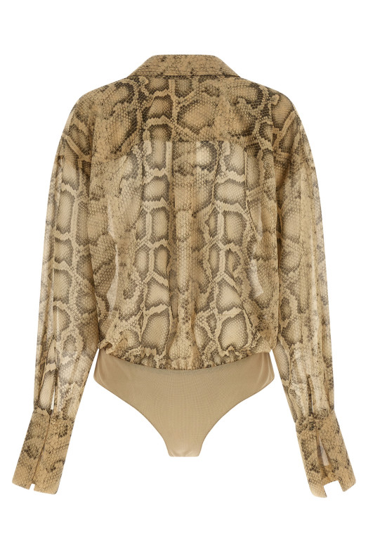 'Paloma' bodysuit Beige