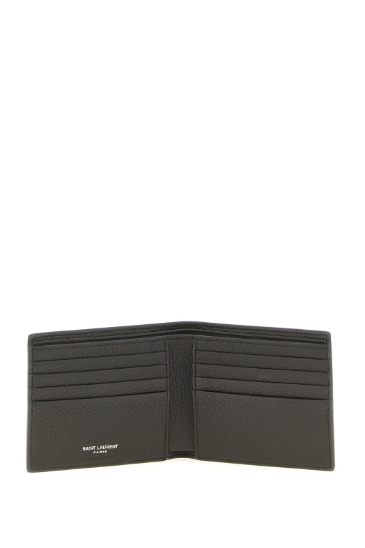 'East/West' wallet Brown