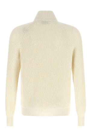 Кардиган на блискавці Білий BRUNELLO CUCINELLI MNI708616C2723