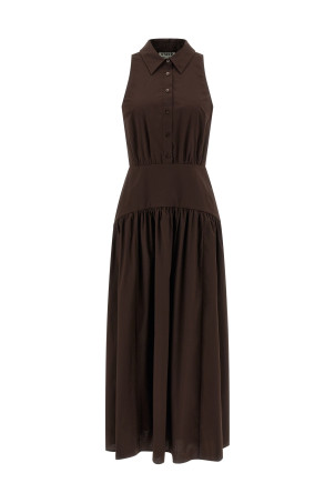 'Romy' dress Brown