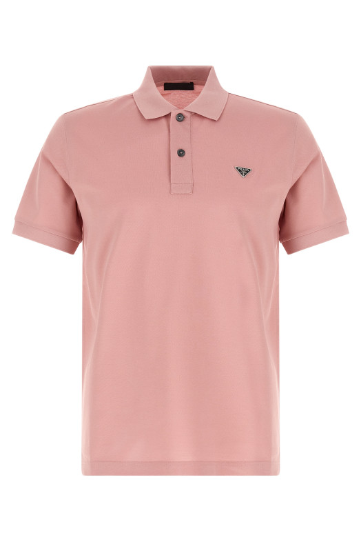 Логотип на поло Pink PRADA UJN444SWM31867F0E18