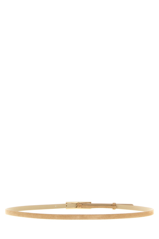 Замшевый ремень Бежевый FABIANA FILIPPI AAD266A037M0000158