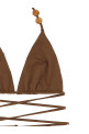 MAGDA BUTRYM 'RE 26' бикини-топ Brown 627426BROWN