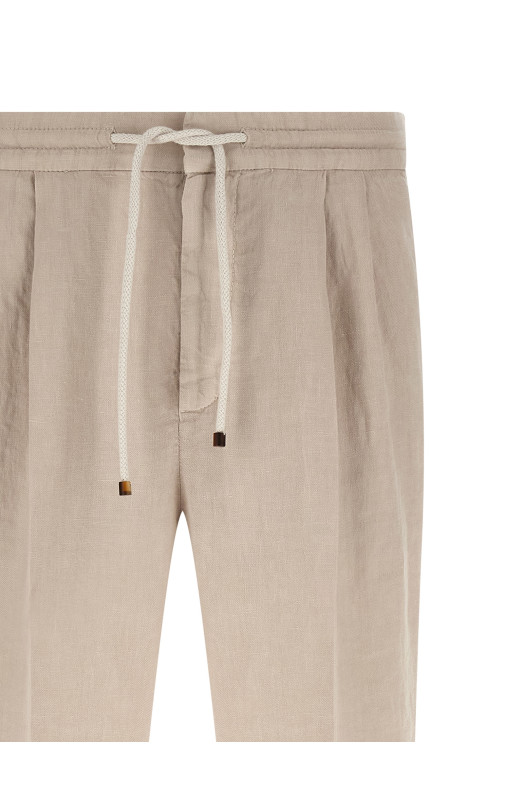 Linen trousers Beige