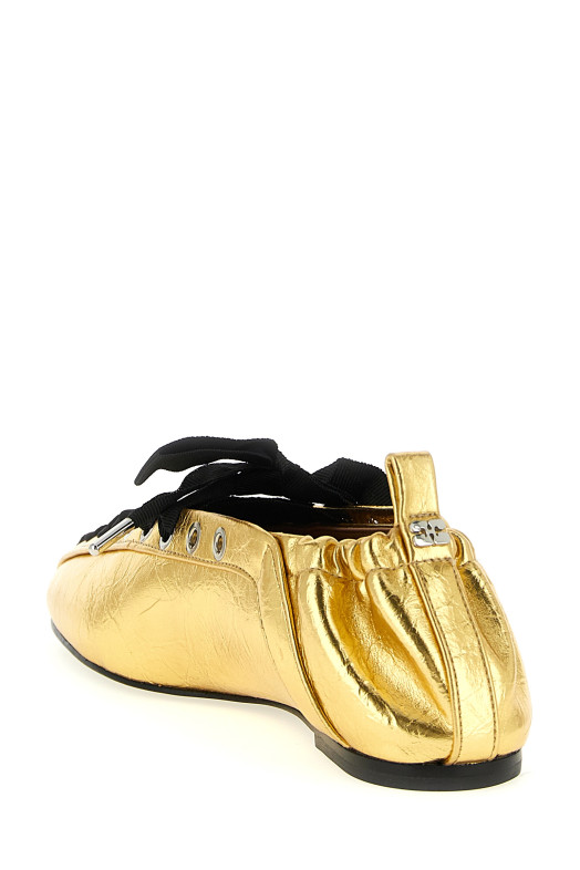 Балетки «Lace-Up» Gold B1020041339